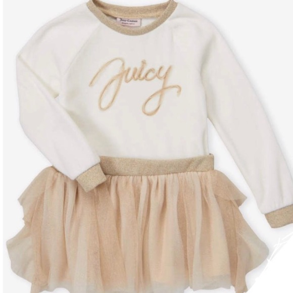 Juicy Couture Other - New! JUICY COUTURE Drop-Waist Tulle Dress